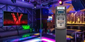 ATM machine at a strip club