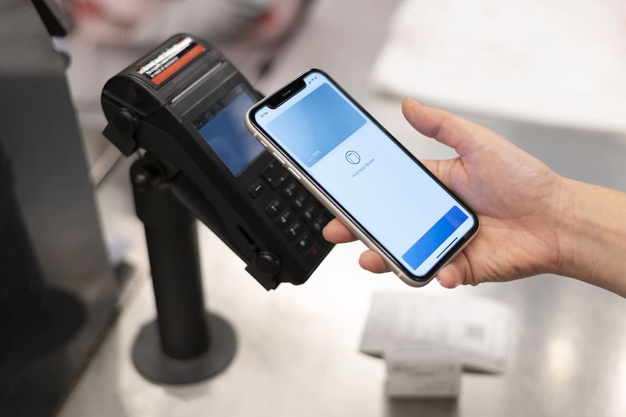 tap and go merchant payment register